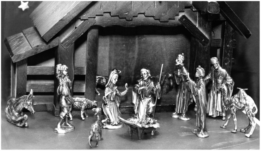 Nativity set
